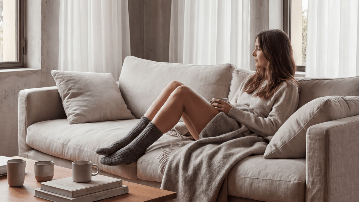 Uldstrømper vs bomuld – hvad er bedst? - The Cozy Sheep