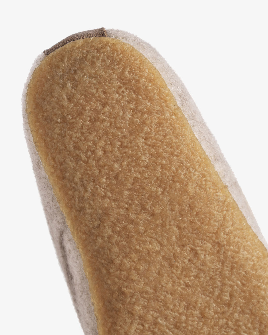 Hjemmesko uldfilt - Børn (Beige)