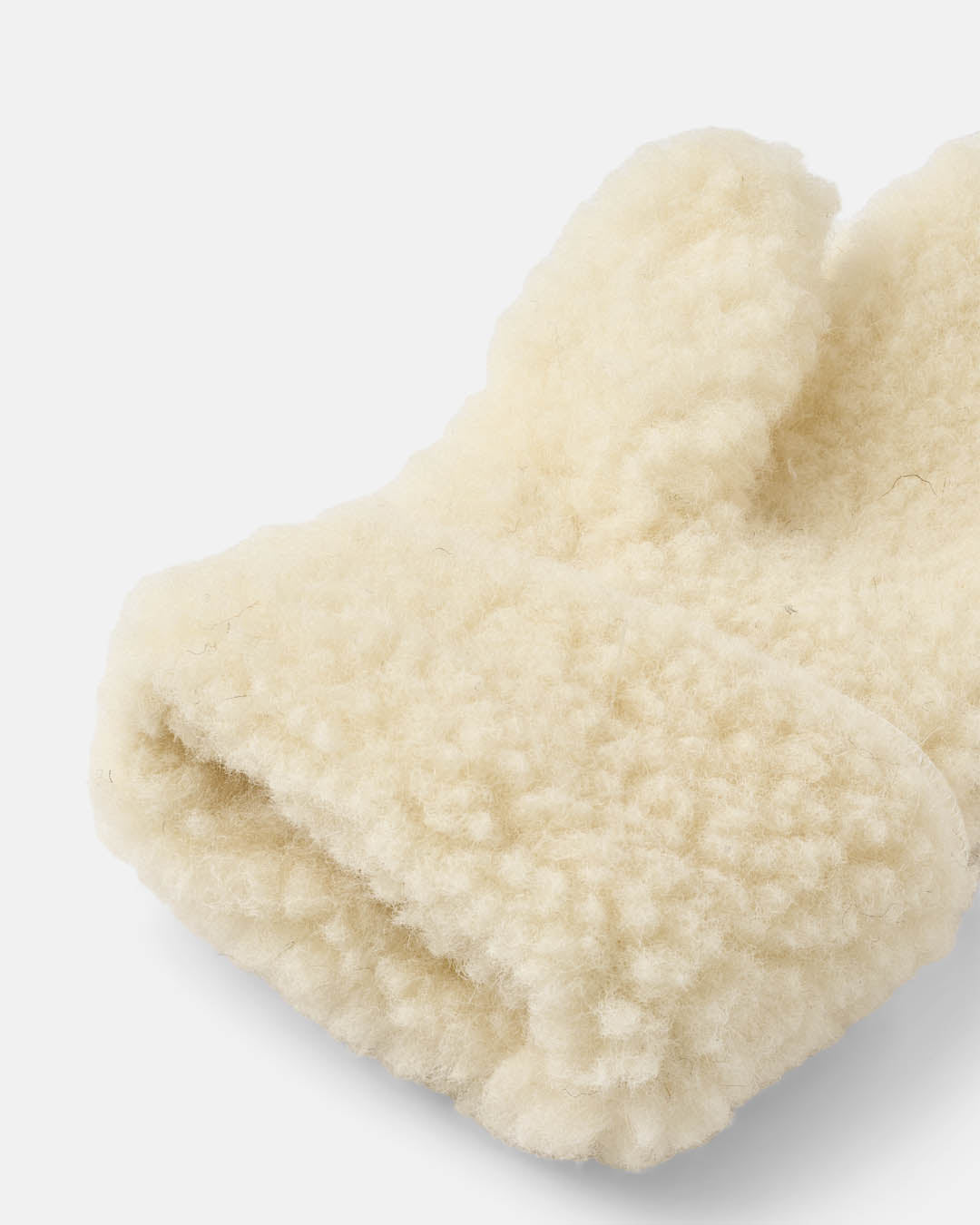 Lammeuldsvanter - Hvid