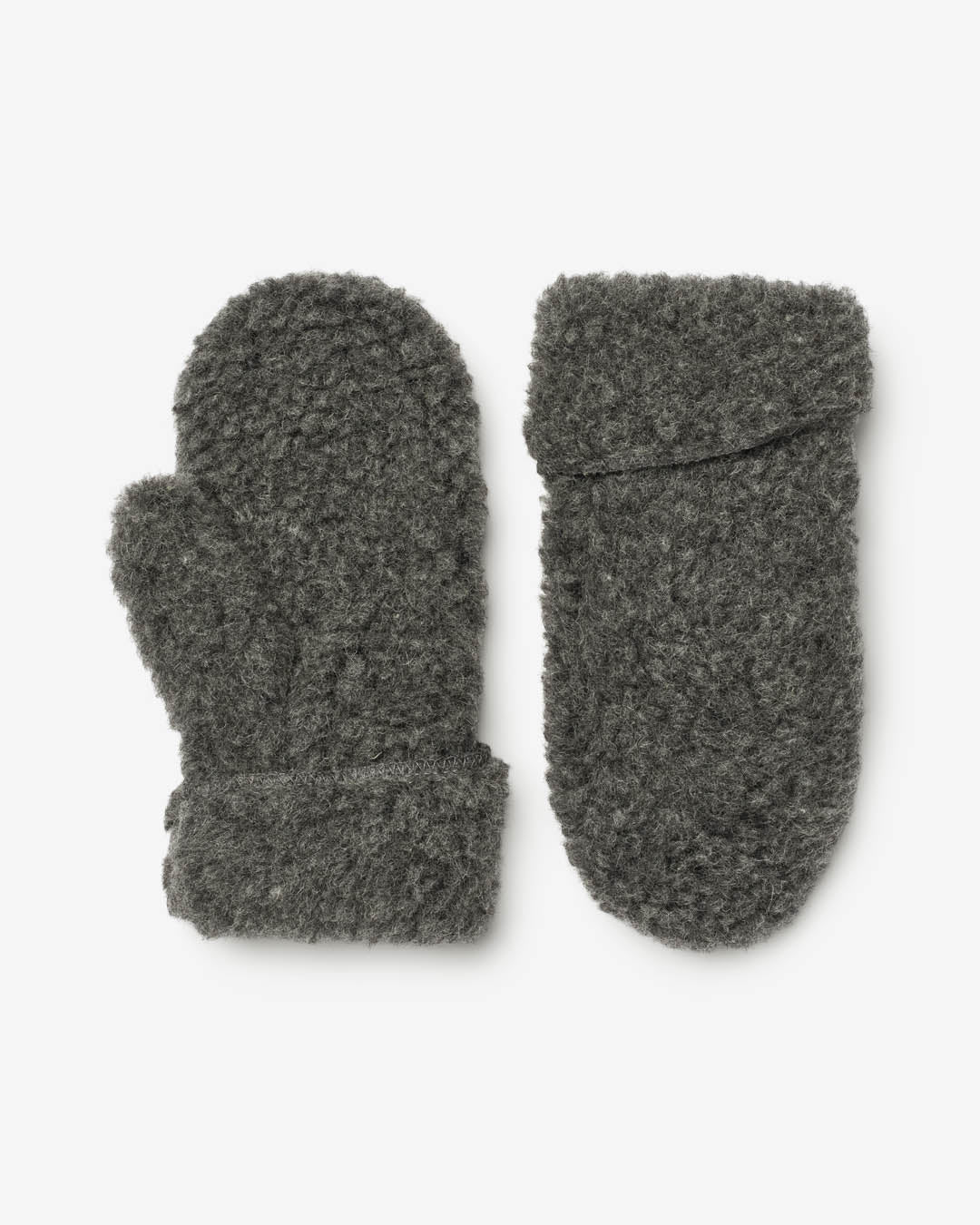 Lammeuldsvanter - Mørkegrå