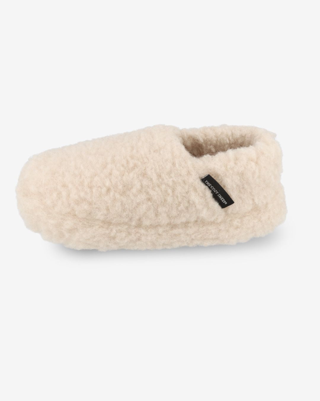 Hjemmesko i merinould – Beige