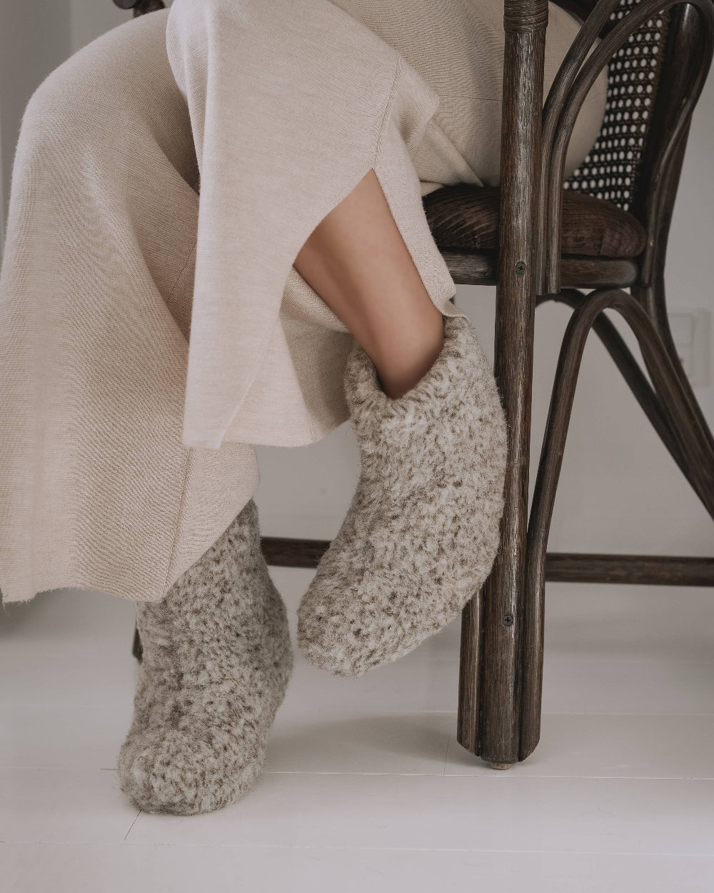 Bløde uldhjemmesko til kvinder og mænd