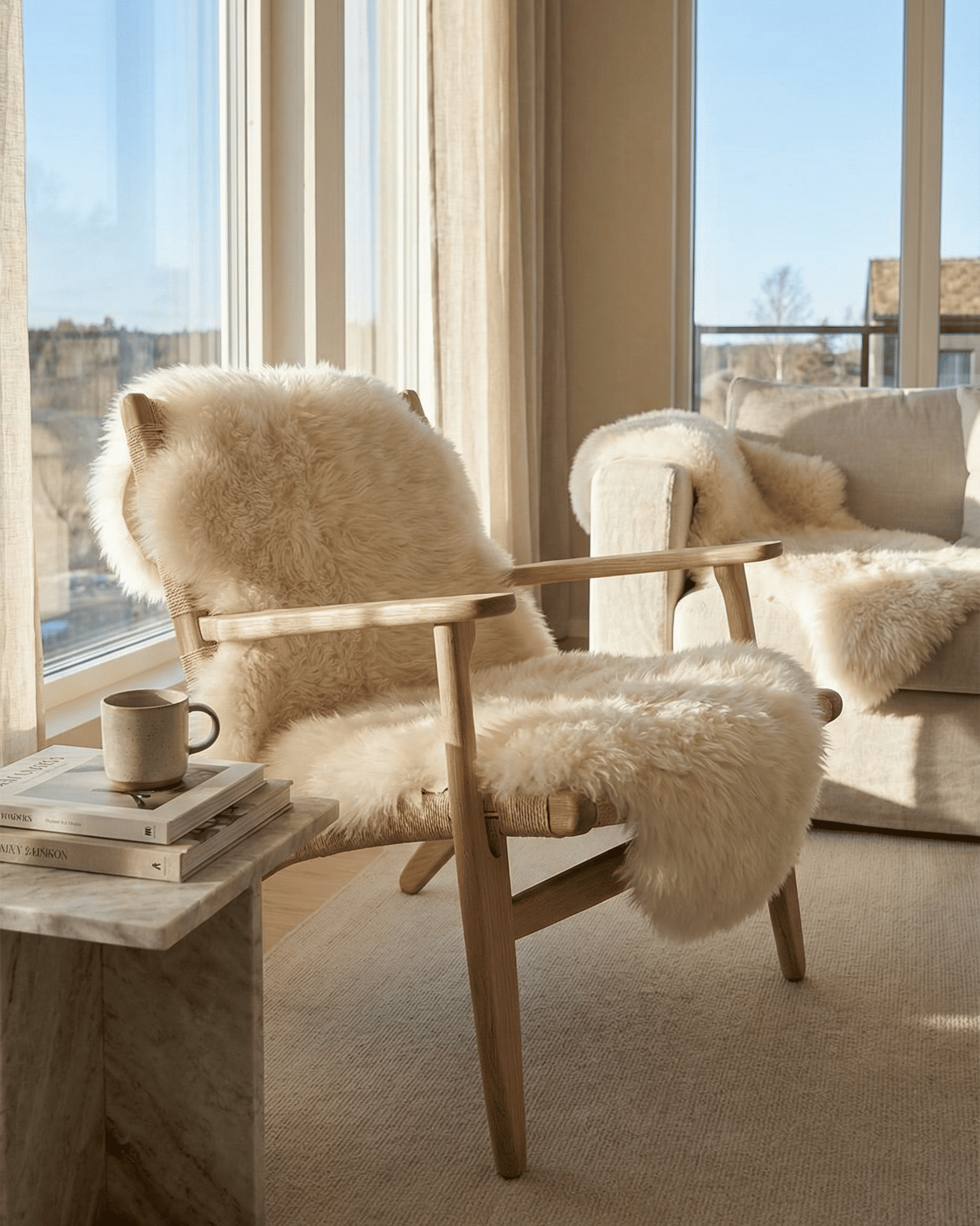 lammeskind hvid - The Cozy Sheep